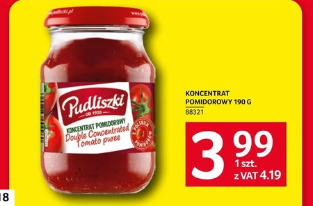 Koncentrat pomidorowy Pudliszki