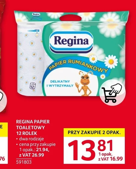 Papier toaletowy Regina