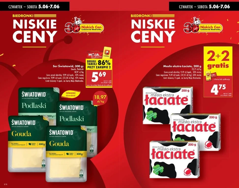 Biedronka oferuje nowe promocje!