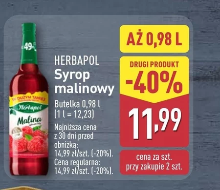 Syrop malinowy Herbapol