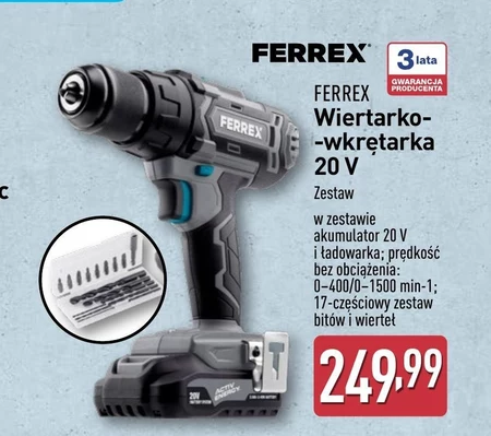 Дриль/шуруповерт Ferrex