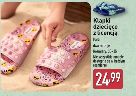 Klapki dziecięce
