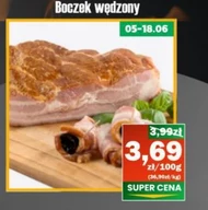 Boczek wędzony Super bock