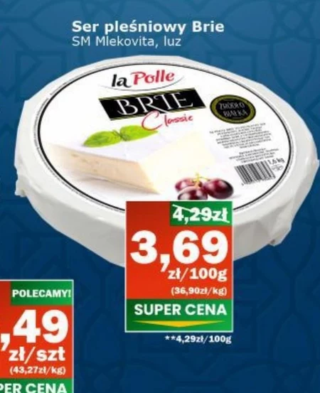 Ser pleśniowy Mlekovita