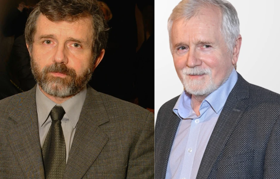 Cezary Morawski, kiedyś i dziś Cezary Morawski, kiedyś i dziś