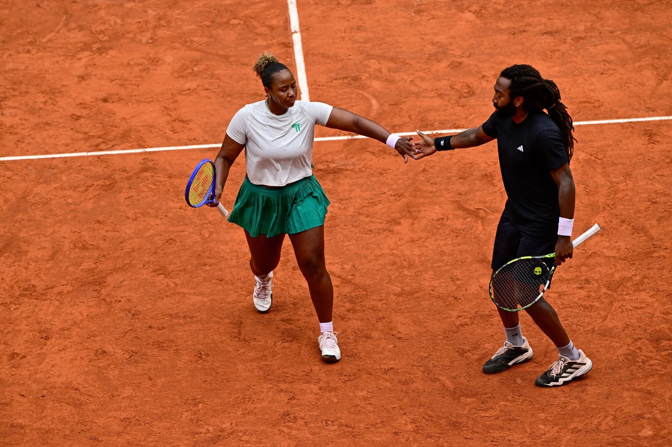 Taylor Townsend i Evan King Taylor Townsend i Evan King