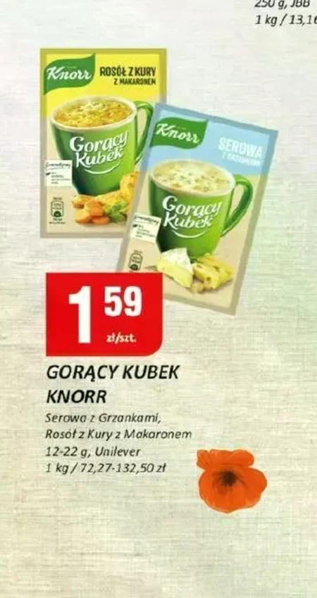 Gorący kubek Knorr