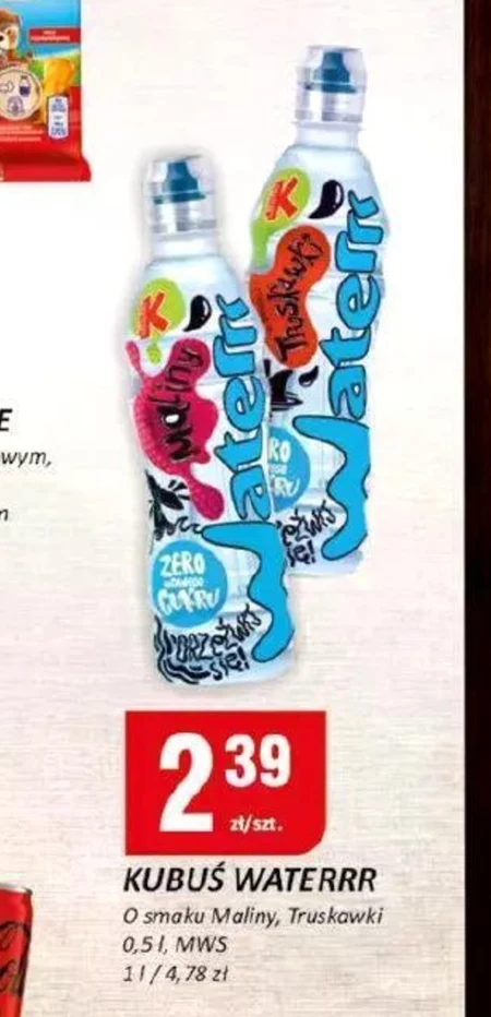 Woda smakowa Kubuś