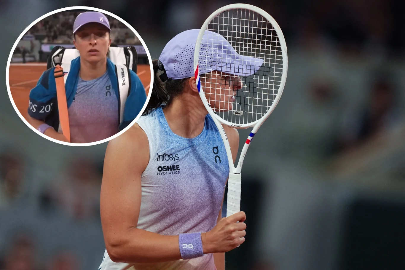 Iga Świątek przegrała w półfinale Roland Garros 2025 Iga Świątek przegrała w półfinale Roland Garros 2025