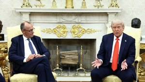 Spotkanie Trumpa z kanclerzem Merzem. Mówił o siłach USA w Niemczech 