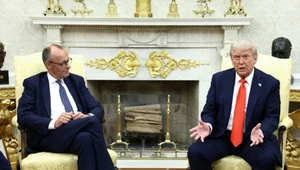 Spotkanie Trumpa z kanclerzem Merzem. Mówił o siłach USA w Niemczech 