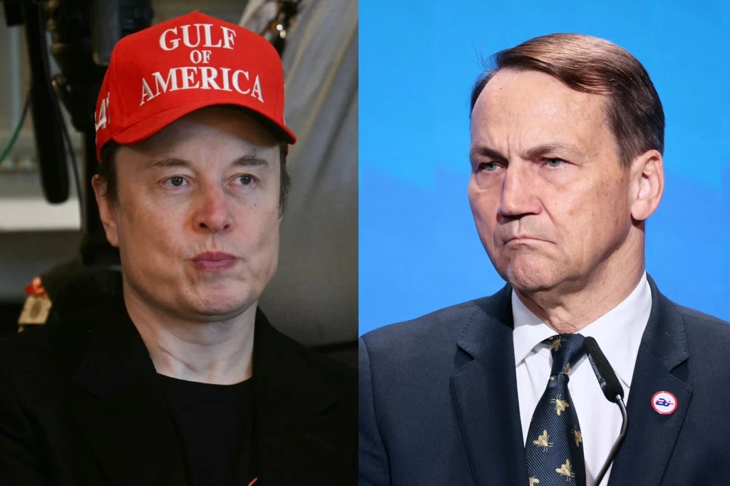 Radosław Sikorski zareagował na spór Elona Muska z Donaldem Trumpem Radosław Sikorski zareagował na spór Elona Muska z Donaldem Trumpem