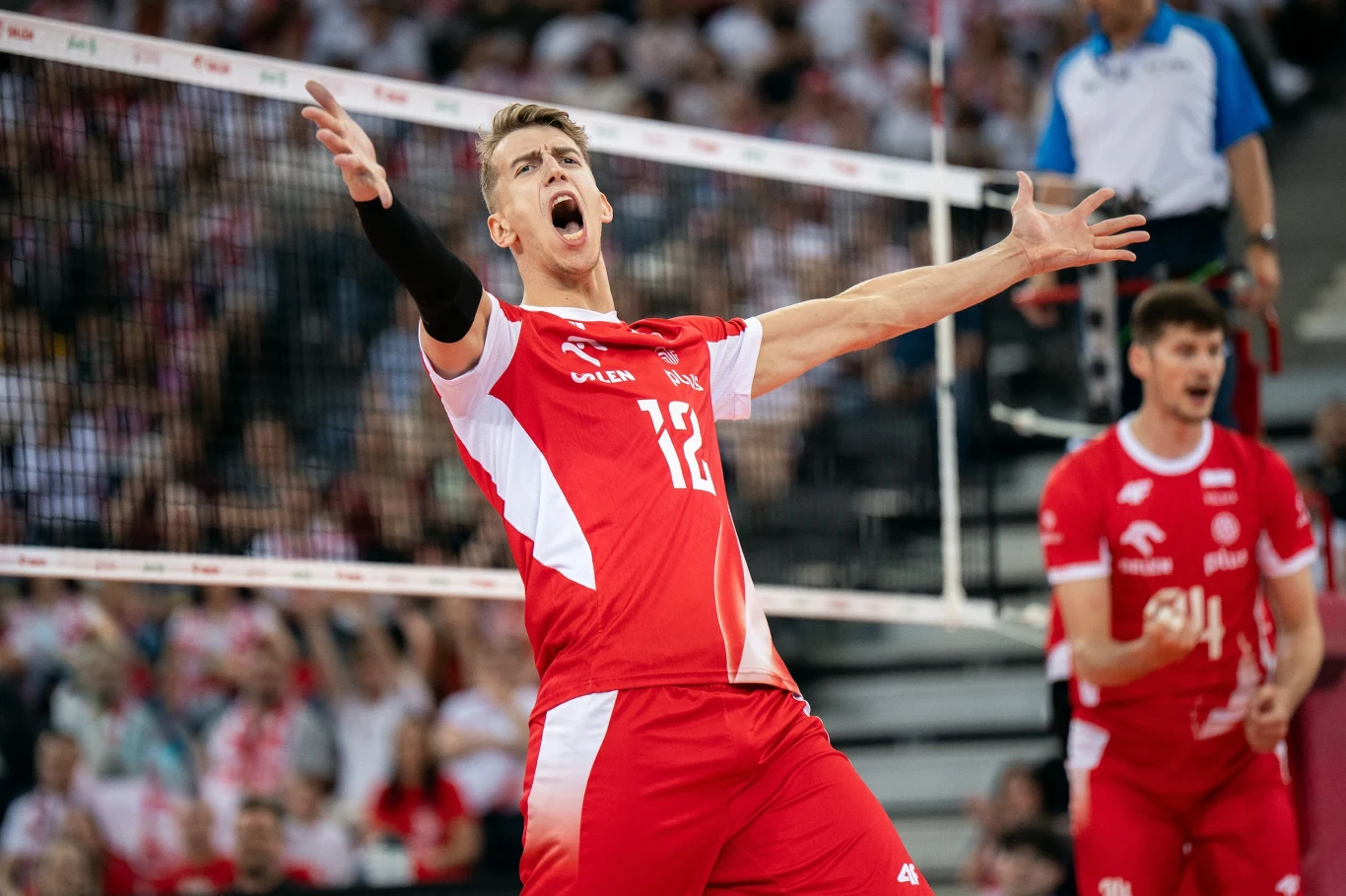 Artur Szalpuk w barwach reprezentacji Polski