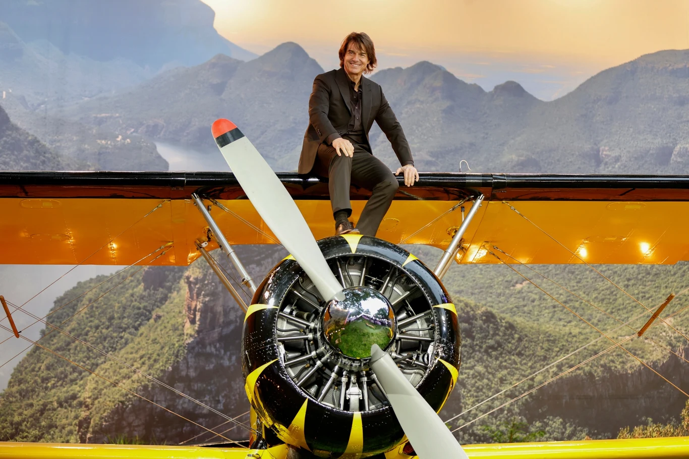 Tom Cruise na premierze "Mission: Impossible - The Final Reckoning"