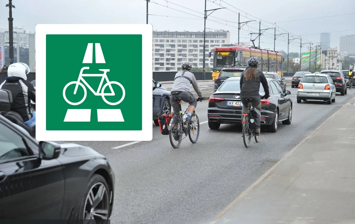 Kierowcy, którzy zlekceważą znak 350.1 i wjadą na autostradę rowerową, muszą liczyć się z mandatem. Kierowcy, którzy zlekceważą znak 350.1 i wjadą na autostradę rowerową, muszą liczyć się z mandatem.