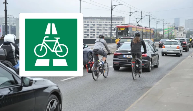 Kierowcy, którzy zlekceważą znak 350.1 i wjadą na autostradę rowerową, muszą liczyć się z mandatem. 