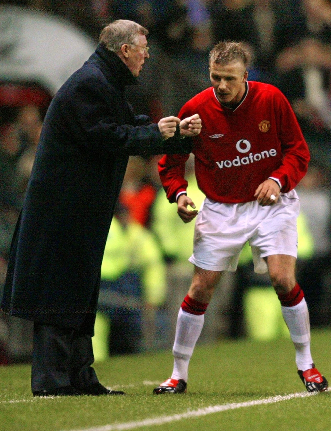 David Beckham i Alex Ferguson David Beckham i Alex Ferguson