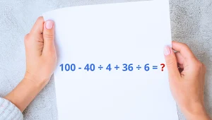 Nie zastanawiaj się długo. Tu trzeba podać wynik w 10 sekund