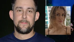 Wojciech Sokół i jego partnerka Kinga Kożuch