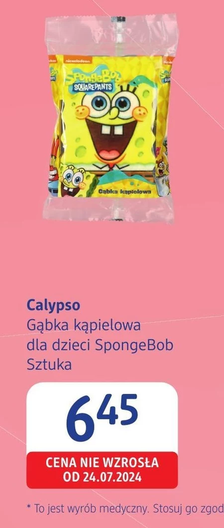 Gąbka kąpielowa Calypso