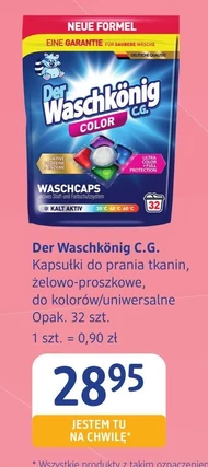 Kapsułki do prania DER WASCHKÖNIG