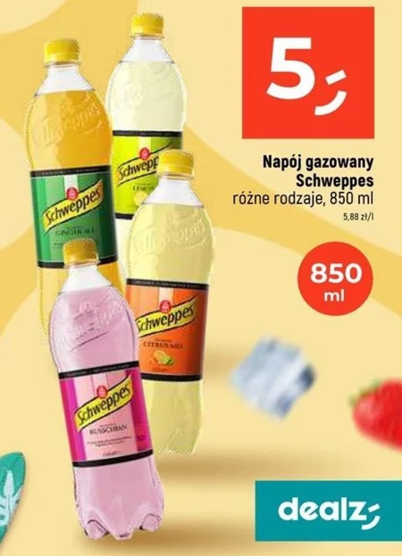 Napój gazowany Schweppes
