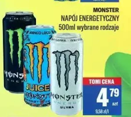 Napój energetyczny Monster