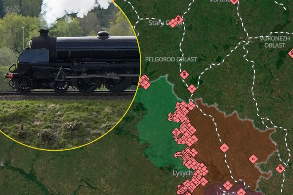 Eksplozja na zachodzie Rosji. Doszło do wykolejenia lokomotywy Eksplozja na zachodzie Rosji. Doszło do wykolejenia lokomotywy