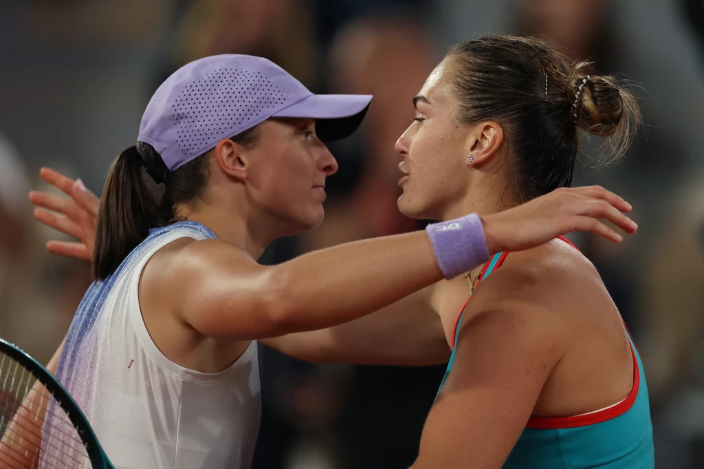 Iga Świątek i Aryna Sabalenka