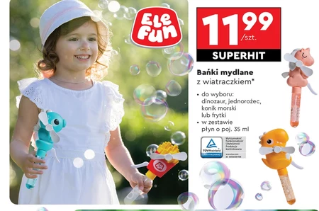 Bańki mydlane Ele fun