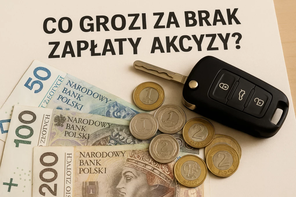 Obowiązek zapłaty akcyzy pojawia się za każdym razem, gdy sprowadzasz do Polski samochód osobowy, który nie był tu wcześniej rejestrowany