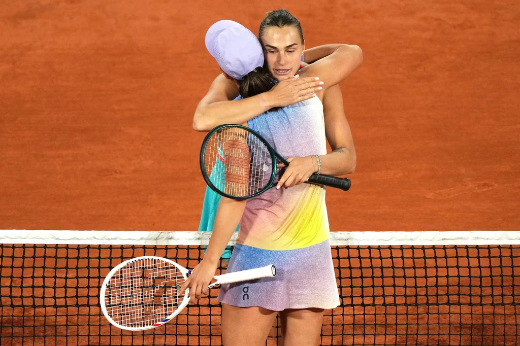 Iga Świątek i Aryna Sabalenka, Roland Garros 2025 Iga Świątek i Aryna Sabalenka, Roland Garros 2025