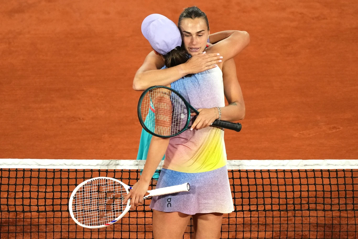 Iga Świątek i Aryna Sabalenka, Roland Garros 2025