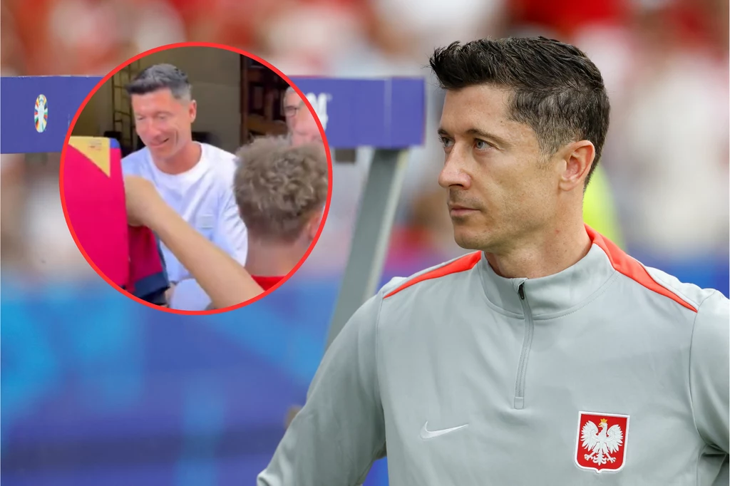 Robert Lewandowski zawitał do Polski, by z trybun podziwiać swoich kolegów z kadry Robert Lewandowski zawitał do Polski, by z trybun podziwiać swoich kolegów z kadry
