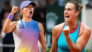 Iga Świątek i Aryna Sabalenka