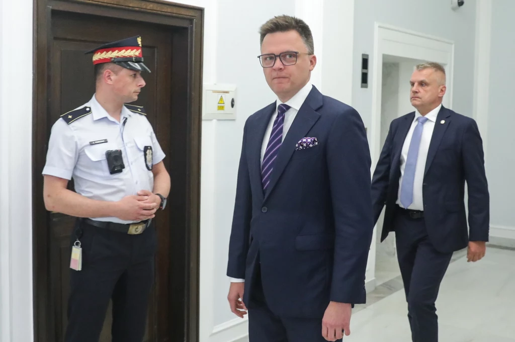 Marszałek Sejmu Szymon Hołownia Marszałek Sejmu Szymon Hołownia