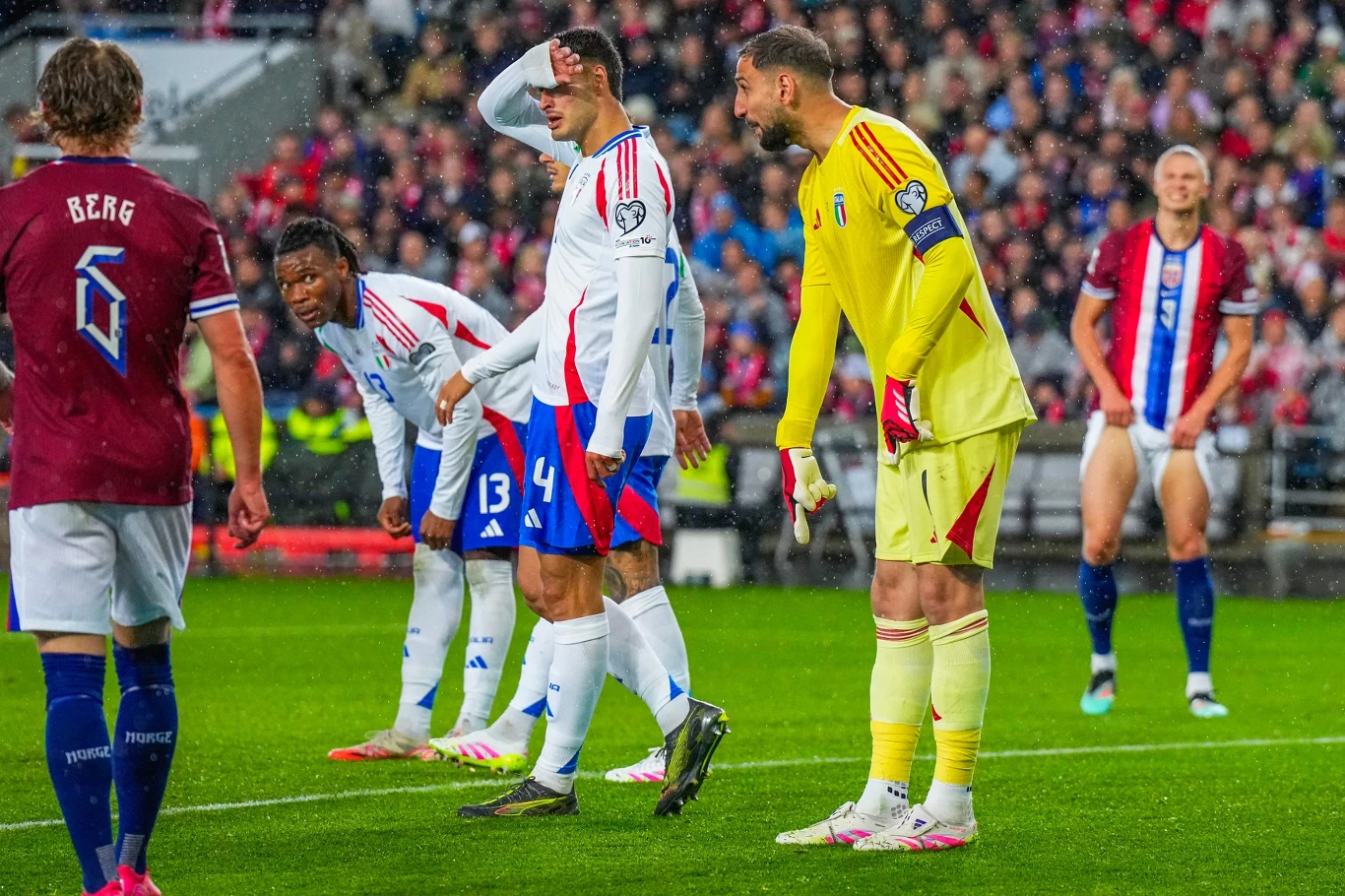 Reprezentacja Włoch skompromitowała się w meczu z Norwegią