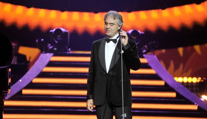 Andrea Bocelli zagrał koncert w Warszawie. Zwrócił się do Polaków