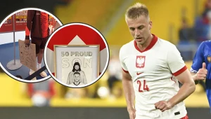 Debiut, a później wyjątkowy prezent. Reprezentant Polski na tle Jezusa