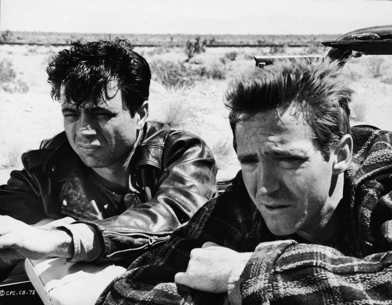 Robert Blake i Scott Wilson w filmie "Z zimną krwią"