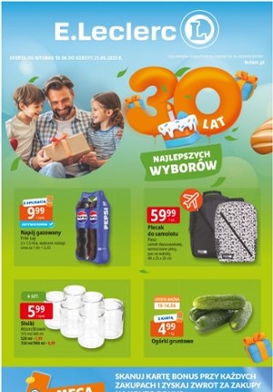 Gazetka promocyjna E.Leclerc, ważna od 10.06.2025 do 21.06.2025.