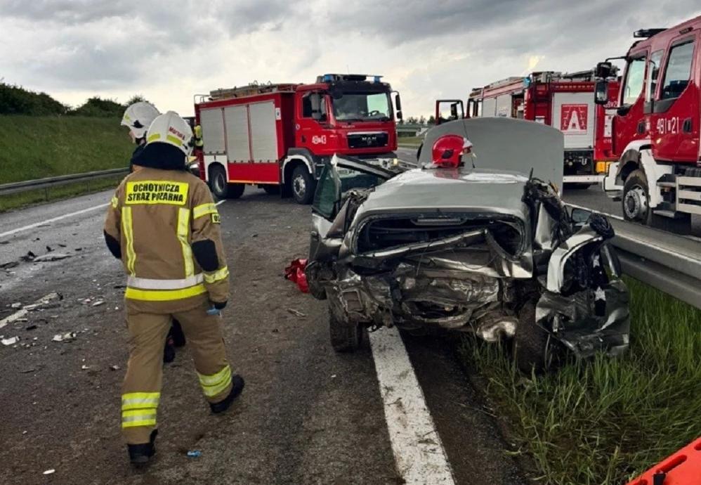 Tragiczny wypadek na S7. Nie żyje jedna osoba Tragiczny wypadek na S7. Nie żyje jedna osoba
