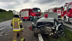 Karambol na S7. Nie żyje jedna osoba, trasa jest zablokowana