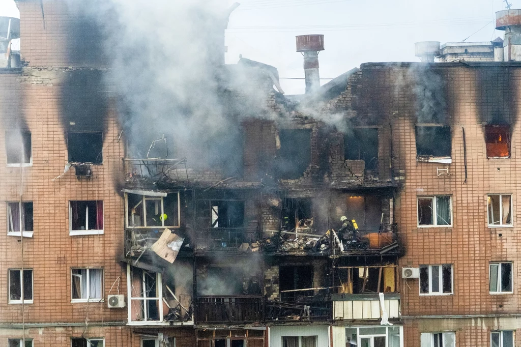 Kolejne, zmasowane uderzenie Rosji na Charków Kolejne, zmasowane uderzenie Rosji na Charków