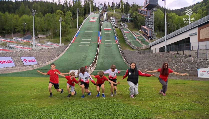 "Wydarzenia": Młodzi skoczkowie walczą o remont skoczni