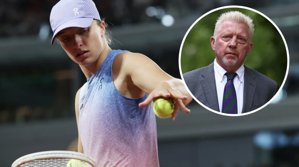 Boris Becker skomentował występ Igi Świątek w Paryżu Boris Becker skomentował występ Igi Świątek w Paryżu