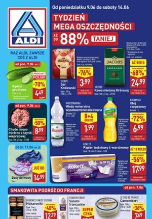 Gazetka promocyjna Aldi, ważna od 09.06.2025 do 14.06.2025.