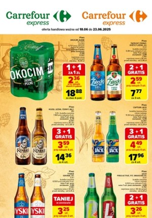 Gazetka promocyjna Carrefour Express, ważna od 10.06.2025 do 23.06.2025.