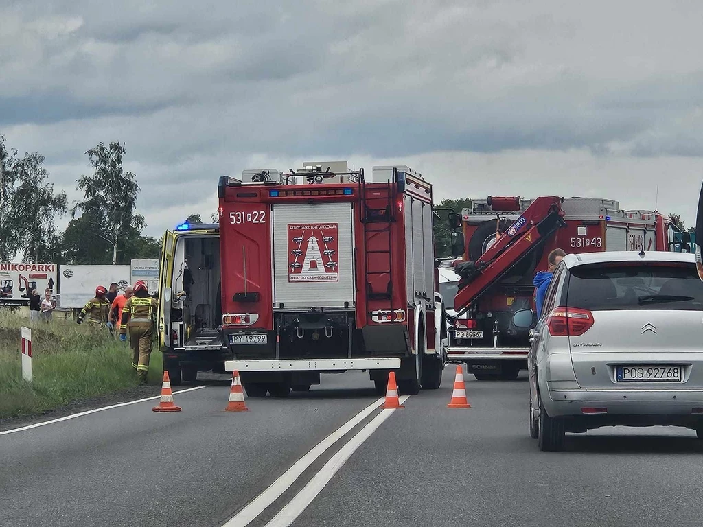 Tragiczny wypadek w Wielkopolsce. Są ofiary