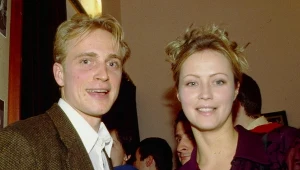 Piotr Adamczyk i Agnieszka Wagner w 2000 roku